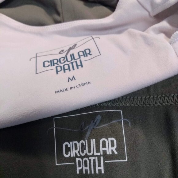 NWT Circular Path Athletic Active Wear Shorts/Bra Set Size M (PETA Approved) - Picture 7 of 7
